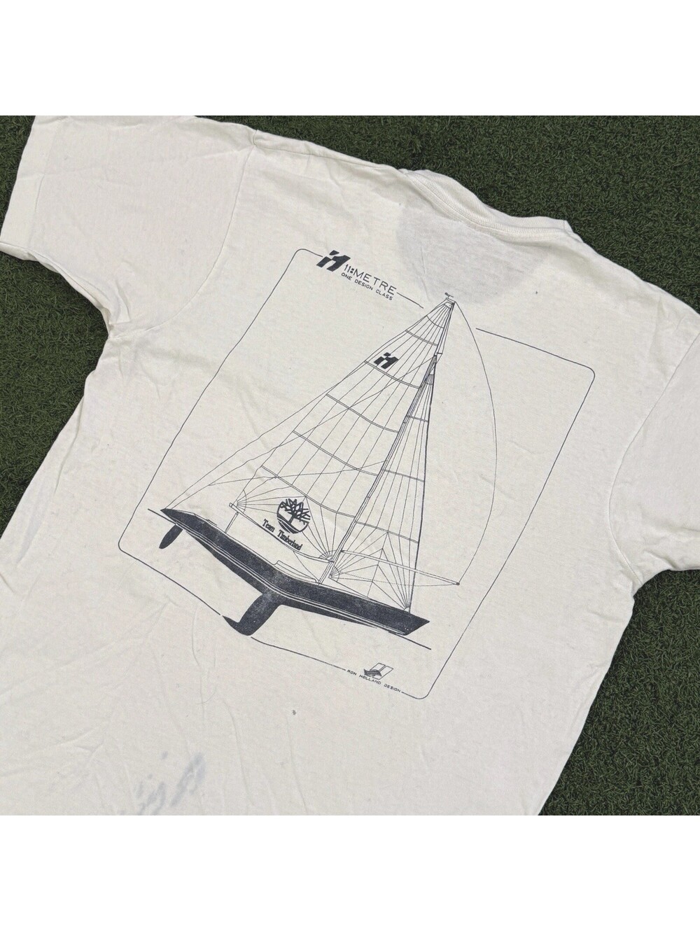 Vintage Timberland Team Timberland Sailing Graphic T Shirt USA Made Men’s L 90s